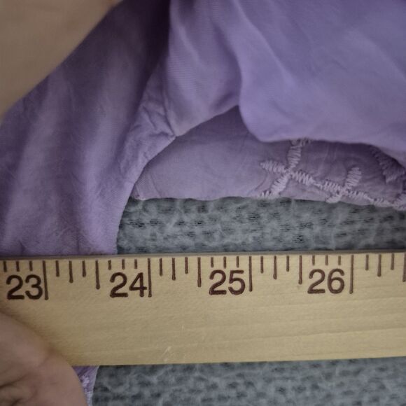 Johnny Was Women's Textured Look Embroidered Slim Audrey Button Down Shirt M - Picture 5 of 7